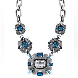 Exceptional LANVIN Atelier Swarovski Necklace XL  statement necklace.